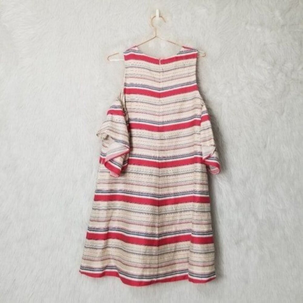 Tanya Taylor Nola Stripe Statement Flutter Sleeve… - image 3